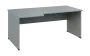 ORL 28 - 186 stůl kancelářský, rohový, levý, dřevěná podnož, deska 25 mm, široký 1800 mm, šedá