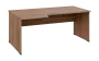 ORL 28 - 186 stůl kancelářský, rohový, levý, dřevěná podnož, deska 25 mm, široký 1800 mm, dub bardolino