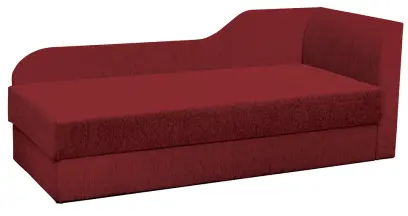 MICHELLE rošt, válenda celočalouněná, koženka HOLY CE 2 - koženka malinová