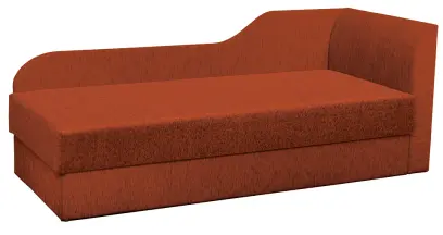 MICHELLE rošt, válenda celočalouněná, koženka OTO P 2 - koženka cihlová