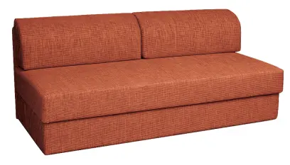 MARIANA S OPĚRKOU, válenda celočalouněná, látka BEST 10 - látka cihlová