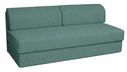 MARIANA S OPĚRKOU, válenda celočalouněná, látka BEST 29 - látka mátová