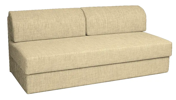 MARIANA S OPĚRKOU, válenda celočalouněná, koženka HOLY BE 5 - koženka krémová