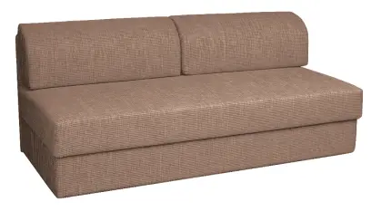 MARIANA S OPĚRKOU rošt, válenda celočalouněná, látka BORA B 24 - látka béžová