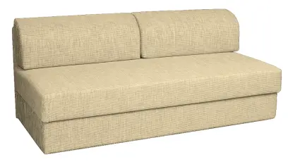 MARIANA S OPĚRKOU rošt, válenda celočalouněná, koženka HOLY BE 5 - koženka krémová