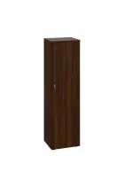 EN 4 - 4D skříňka 1-dveřová, široká, pravá lamino - ořech královský