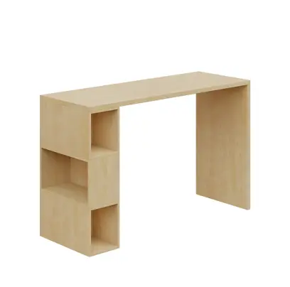 JBA - 1 stůl jednací zvýšený 1800x1100 mm, hloubka 600 mm lamino - bříza irská