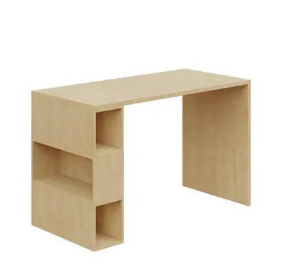 JBA - 1 stůl jednací zvýšený 1800x1100 mm, hloubka 800 mm lamino - bříza irská