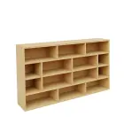 LSV 1 - 150 botník, 1500x350x900 mm lamino - bříza irská