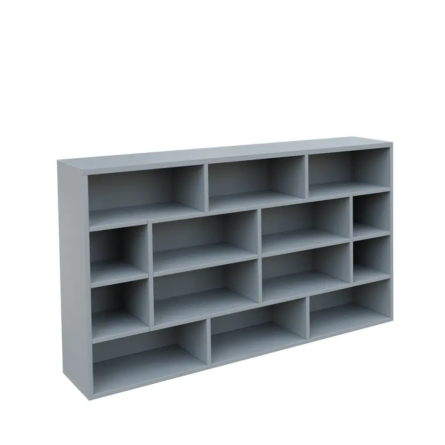 LSV 1 - 150 botník, 1500x350x900 mm lamino - šedá