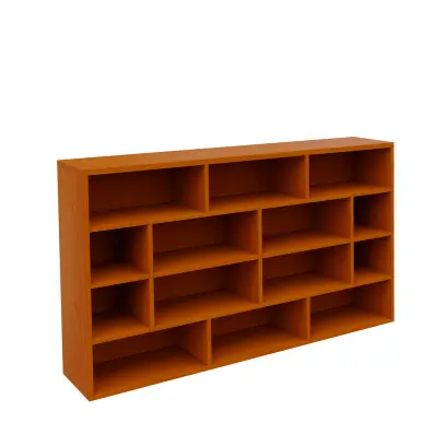 LSV 1 - 150 botník, 1500x350x900 mm lamino - třešeň šumavská