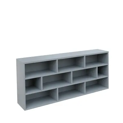 LSV 2 - 150 botník, 1500x350x675 mm lamino - šedá