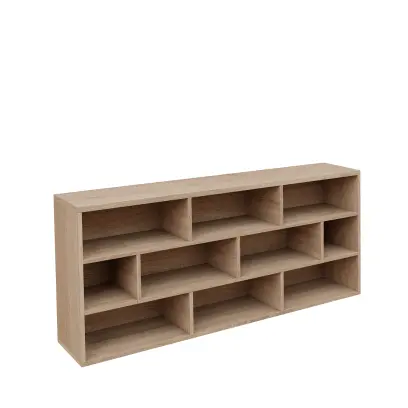 LSV 2 - 150 botník, 1500x350x675 mm lamino - dub bardolino