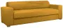 MONROE pohovka celočalouněná, koženka OTO T 5 - koženka žluto-oranžová