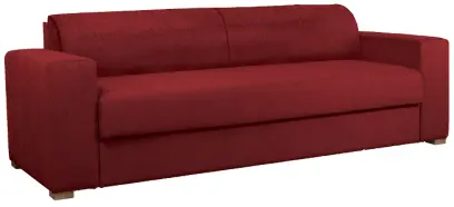 MONROE pohovka celočalouněná, koženka HOLY CE 2 - koženka malinová