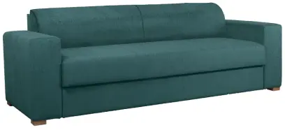 MONROE pohovka celočalouněná, látka BORA B 57 -  látka tyrkysová