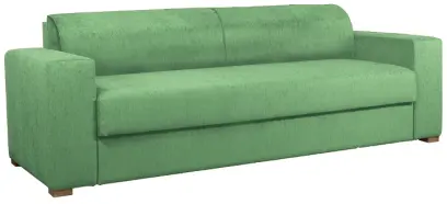 MONROE rošt, pohovka celočalouněná, koženka HOLY Z 2 - koženka zelinkavá