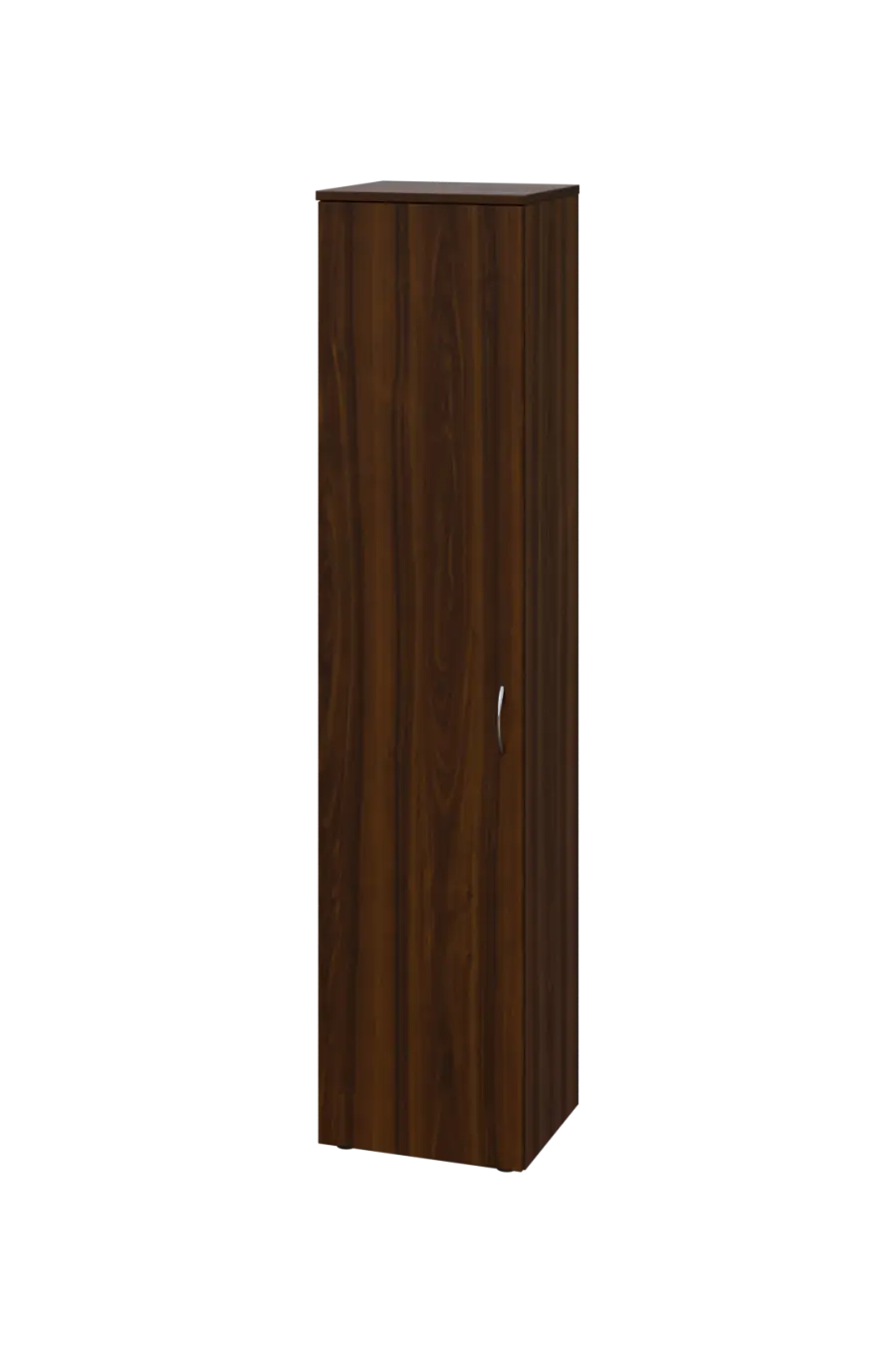 EN 5 - 4D skříň 1-dveřová, úzká, levá lamino - ořech královský