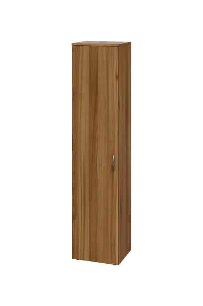 EN 5 - 4D skříň 1-dveřová, úzká, levá lamino - ořech světlý