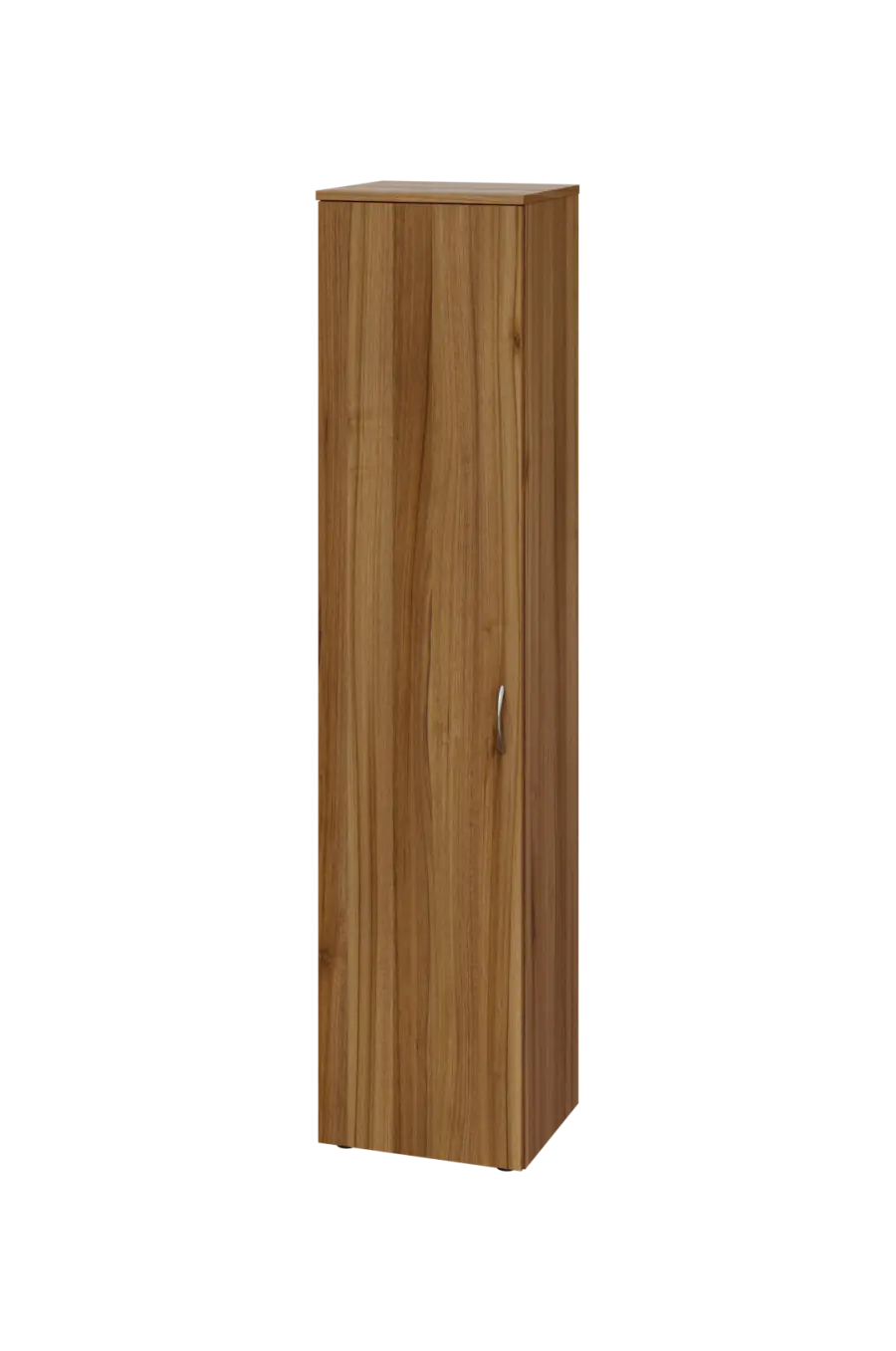 EN 5 - 4D skříň 1-dveřová, úzká, levá lamino - ořech světlý