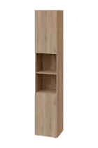 EN 6 - 42DN skříň 2-dveřová/otevřená, úzká, levá lamino - dub bardolino