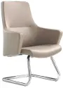 GRANADA - K  křeslo konferenční, koženka cappuccino