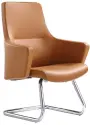 GRANADA - K  křeslo konferenční, koženka karamel