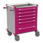 MOBI 01 N vozík zdravotnický plast ABS - fialová