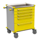 MOBI 02 N vozík zdravotnický plast ABS - žlutá