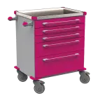 MOBI 02 N vozík zdravotnický plast ABS - fialová