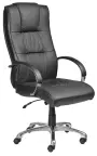 LOTUS křeslo kancelářské, černá ekokůže