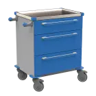 MOBI 05 N vozík zdravotnický plast ABS - modrá