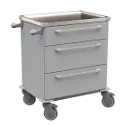 MOBI 05 N vozík zdravotnický plast ABS - šedá