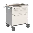 MOBI 07 N vozík zdravotnický plast ABS - bílá