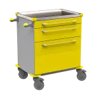 MOBI 07 N vozík zdravotnický plast ABS - žlutá