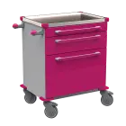 MOBI 07 N vozík zdravotnický plast ABS - fialová