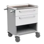 MOBI 10 N vozík zdravotnický plast ABS - bílá