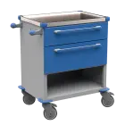 MOBI 10 N vozík zdravotnický plast ABS - modrá