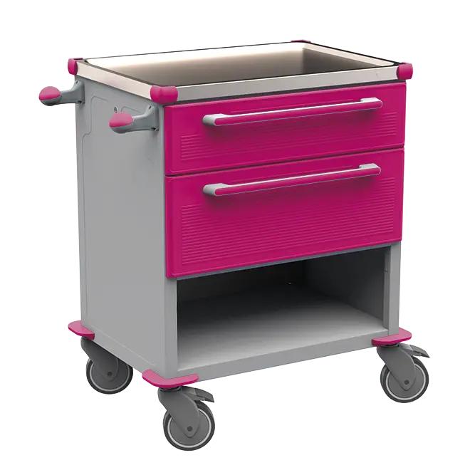 MOBI 10 N vozík zdravotnický plast ABS - fialová