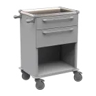 MOBI 50 N vozík zdravotnický plast ABS - šedá