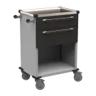 MOBI 50 N vozík zdravotnický plast ABS - černá