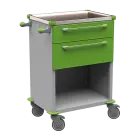 MOBI 50 N vozík zdravotnický plast ABS - zelená