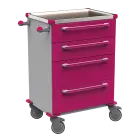 MOBI 51 N vozík zdravotnický plast ABS - fialová