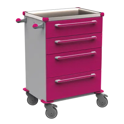 MOBI 51 N vozík zdravotnický plast ABS - fialová