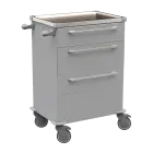 MOBI 52 N vozík zdravotnický plast ABS - šedá