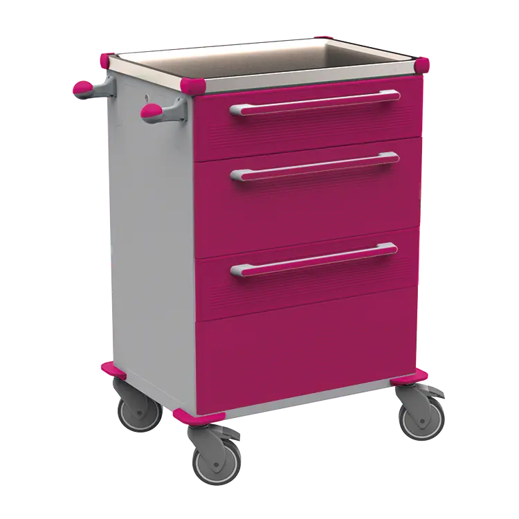 MOBI 52 N vozík zdravotnický plast ABS - fialová