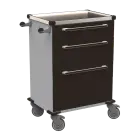 MOBI 52 N vozík zdravotnický plast ABS - černá