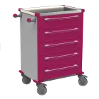 MOBI 53 N vozík zdravotnický plast ABS - fialová