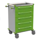 MOBI 53 N vozík zdravotnický plast ABS - zelená