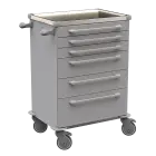 MOBI 55 N vozík zdravotnický plast ABS - šedá